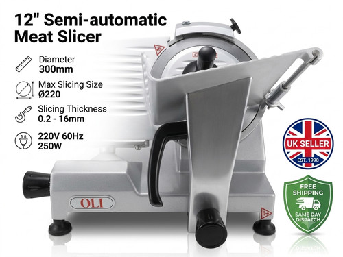 300mm electric meat - electric, slicer
