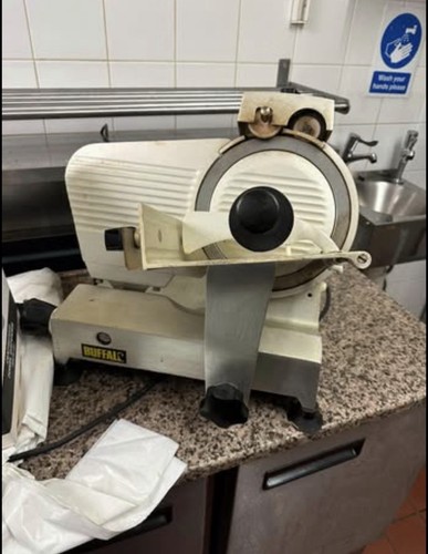 Commercial deli meat slicer - meat,