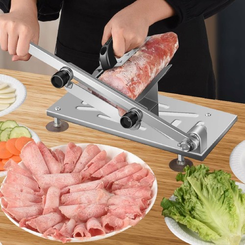 Manual frozen meat slicer - manual,